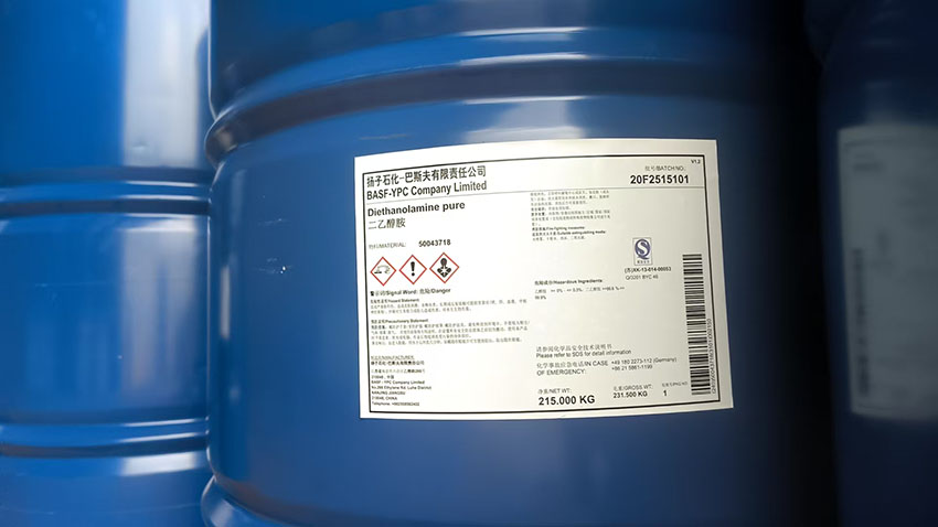 揚巴二乙醇胺，巴斯夫二乙醇胺DEA的化學性質及各種用途
