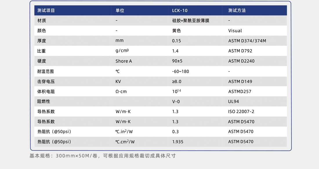 LCK-10導(dǎo)熱矽膠片測(cè)試